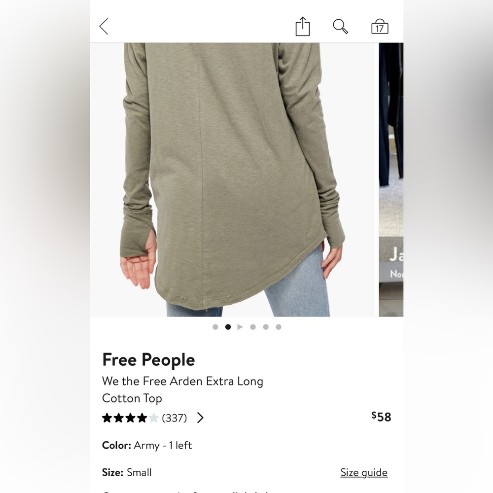 2 of them Free People Arden Shirts